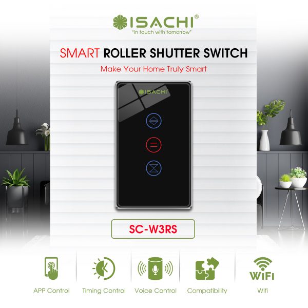 SC-W3RS | Smart Roller Shutter Switch